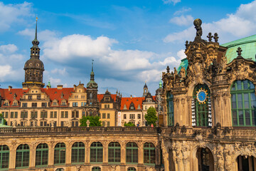 Zwinger, a palatial complex in Dresden, Germany