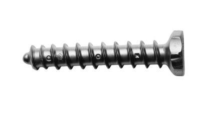 screw isolated on white background , transparent png 