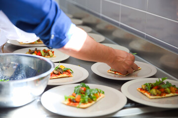 chef preparing food