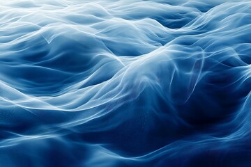 Fototapeta premium Abstract Blue Water Surface with Wave Pattern for Digital Backgrounds