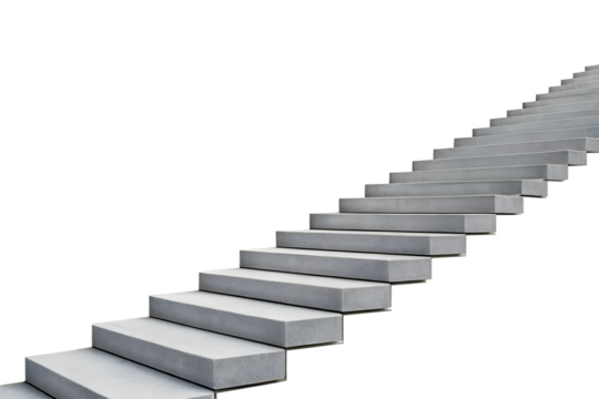 Modern Concrete Staircase Architectural Design, Steps to Success