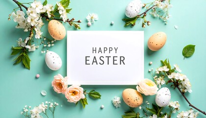 Easter floral arrangement (1)
