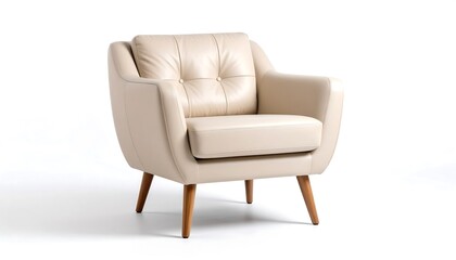 Light beige armchair