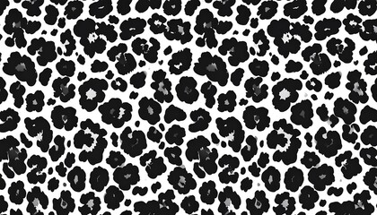 Abstract leopard print pattern