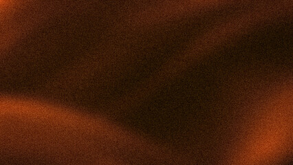 Rich dark brown and warm orange abstract background with a subtle grainy texture, ideal for...