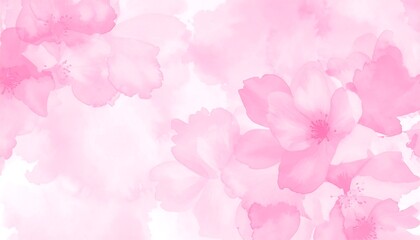 Delicate pink floral design