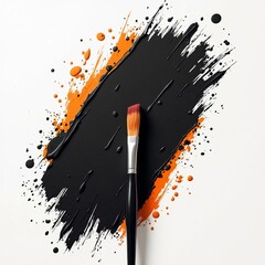 vector illustration of a black and white abstract background