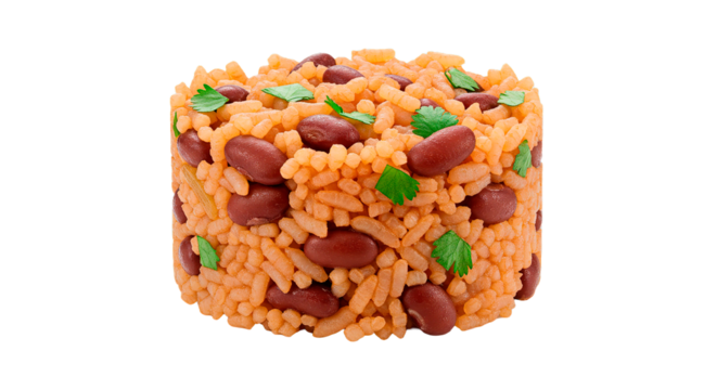 Dominican rice and beans recipe, arroz con habichuelas, caribbean food, latin cuisine, flavorful dish