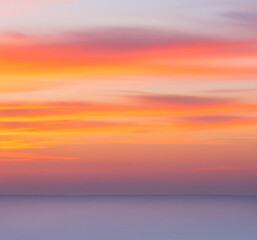 Fototapeta premium Minimalist Nature Landscapes with Clean Composition and Calm Atmosphere