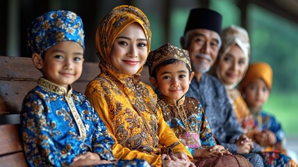 A Malaysian Family Portrait: Celebrating Culture and Heritage