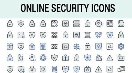 Online Security Icons