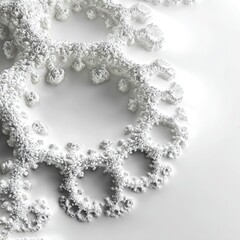 Abstract Geometric Spiral Pattern Design