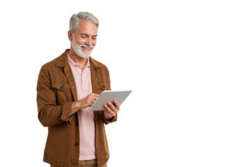 Senior Tech User: Empowerment, Modern Tools, and Friendly Interaction