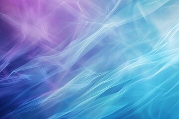 Abstract blue and purple background with flowing light lines for modern designs