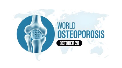 World Osteoporosis Day is observed annually on October 20th, and launches a year-long campaign dedicated to raising global awareness of the prevention, diagnosis and treatment of osteoporosis disease.