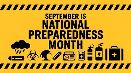 National Preparedness month (NPM) is observed every year in September, to promote family and community disaster planning now and throughout the year. 