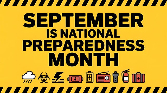 National Preparedness month (NPM) is observed every year in September, to promote family and community disaster planning now and throughout the year. 