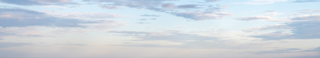 Cloudscape with blue sky