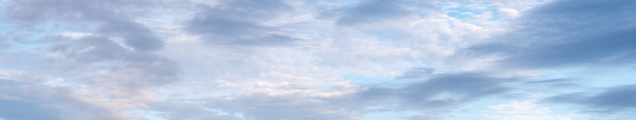 Cloudscape with blue sky