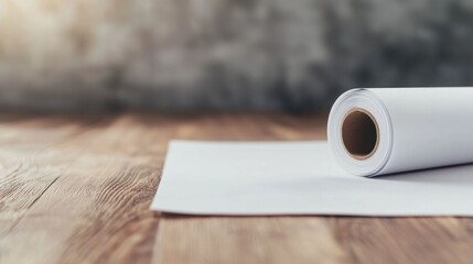 Diverse team of professionals engaged in a brainstorming session using a large paper roll to sketch and capture their creative ideas collaboratively in an office or workspace setting