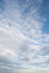 Panorama Cloudscape with blue sky