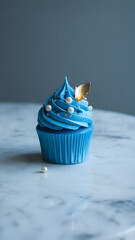 Luxury delicious cupcake