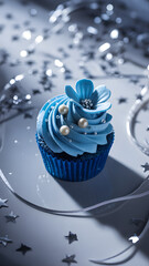 Luxury delicious cupcake