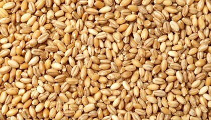 Fototapeta premium Close-up of many wheat grains