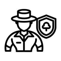 conservation Line Icon