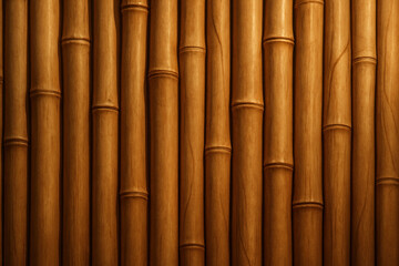 Fototapeta premium Bamboo Stalks Background (Photo)