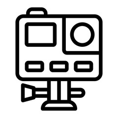 camera Line Icon