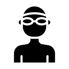 swimmer Solid icon