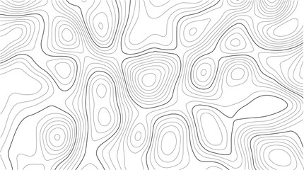 Topography contour vector background with vintage relief grid, seamless elevation line texture perfect for maps, posters, and outdoor adventure design