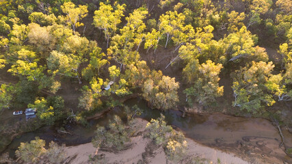 outback river trees 