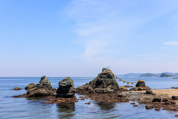 夫婦岩　三重県伊勢市