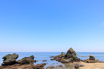 夫婦岩　三重県伊勢市
