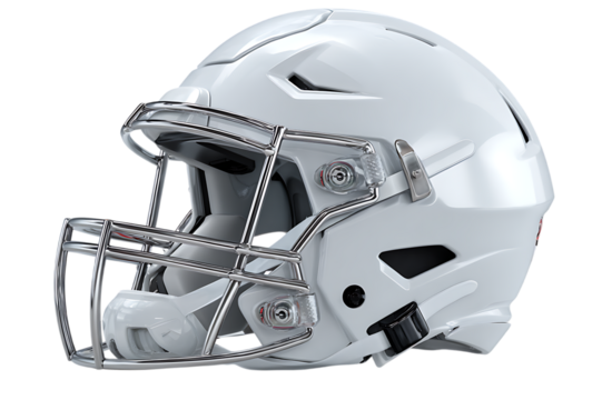 White Football Helmet, American Football, Sports Equipment