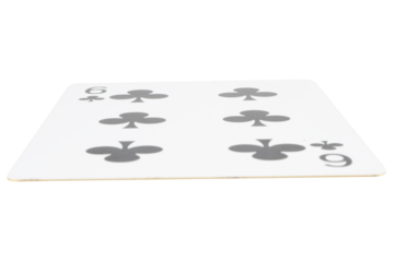 card gambling on white game luck