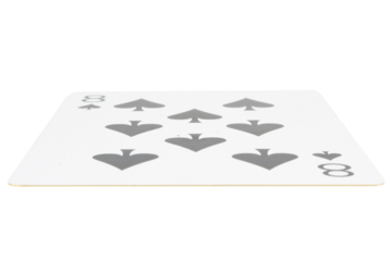 card gambling on white game luck eight spades