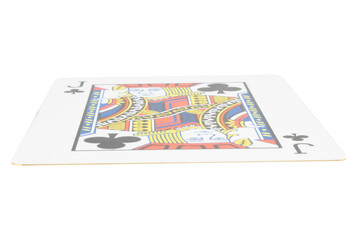 card gambling on white game luck jack clubs