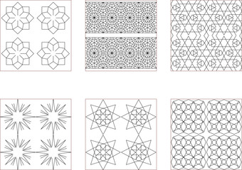 vector sketch illustration silhouette design background pattern line abstract modern minimalist