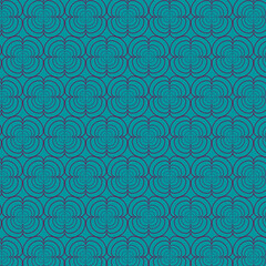 Seamless geometric pattern with line and dots circle for industrial pattern Victor.