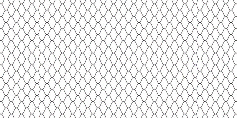 Fototapeta premium Mesh texture for fishing nets. Seamless pattern for sportswear or soccer goal, volleyball net, basketball hoop, hockey, athletics.