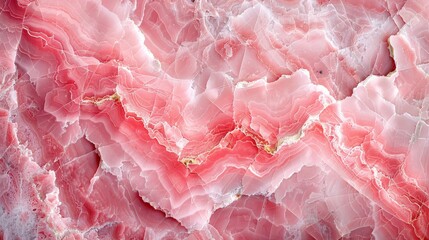 pink marble pattern with fine white veins, polished texture, plain background, realistic style, soft natural lighting, pastel tones, centered composition with negative space around