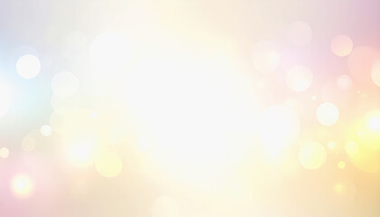 Obraz premium Blurry background with gentle muted sunshine glow effect ideal for illustrations and design with copy space availability