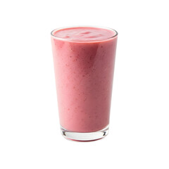 Pink Smoothie in a Tall Glass.