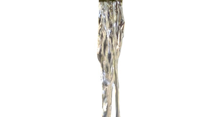 Drinking Water Splash with Copy Text Space. Refreshing Liquid Element for Beverage, Health, and Clean Water-Themed Designs. PNG File
