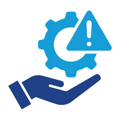 Risk Management Icon.