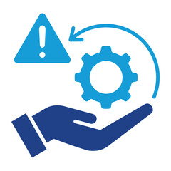 Crisis Handling Icon.