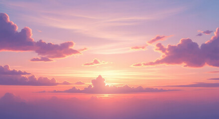 sunrise over the sea